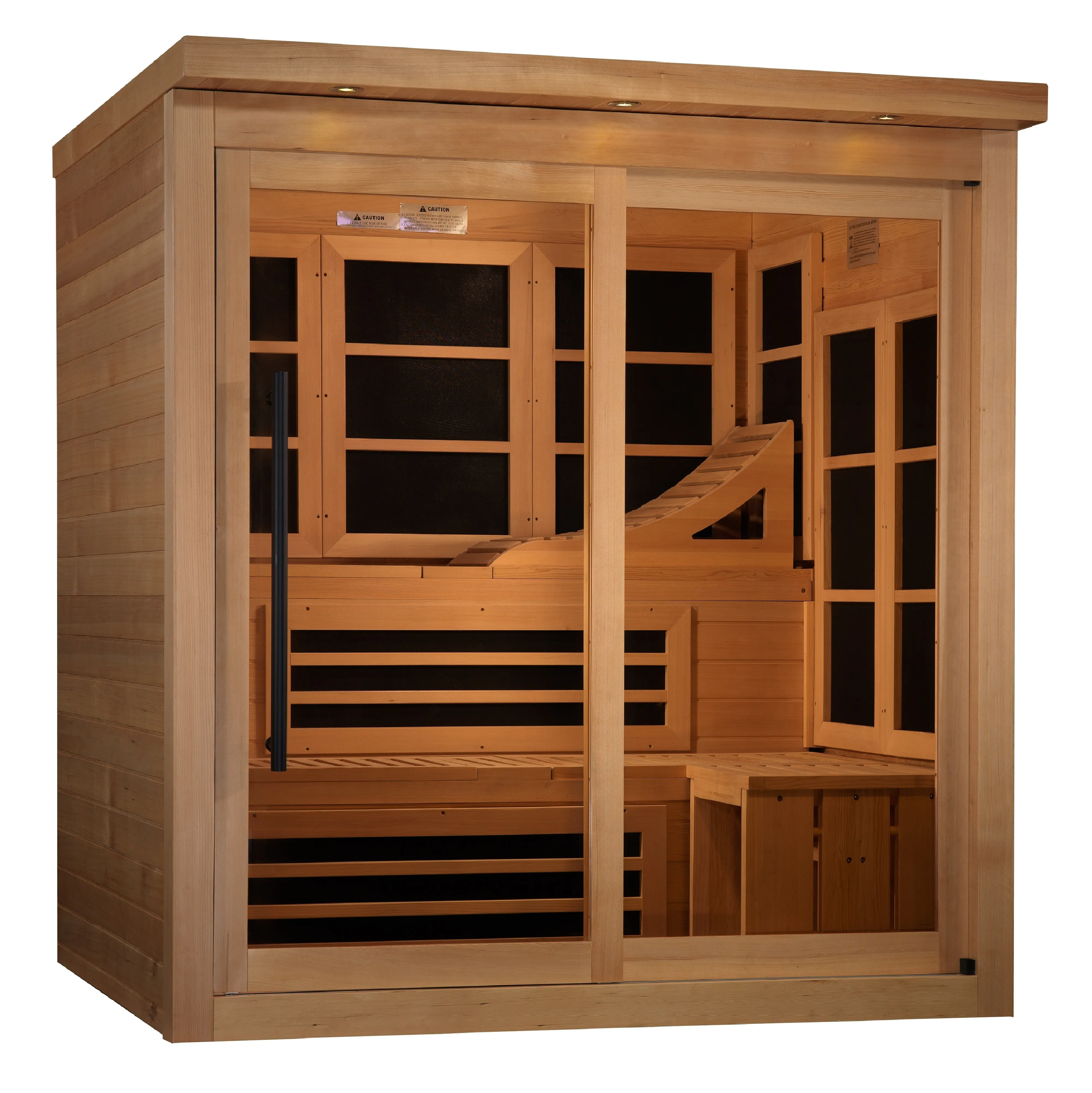 Golden Designs ***New 2024 Model*** GDI-6996-02 Near Zero EMF Far Infrared Sauna