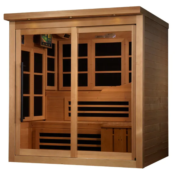 Golden Designs ***New 2024 Model*** GDI-6996-02 Near Zero EMF Far Infrared Sauna