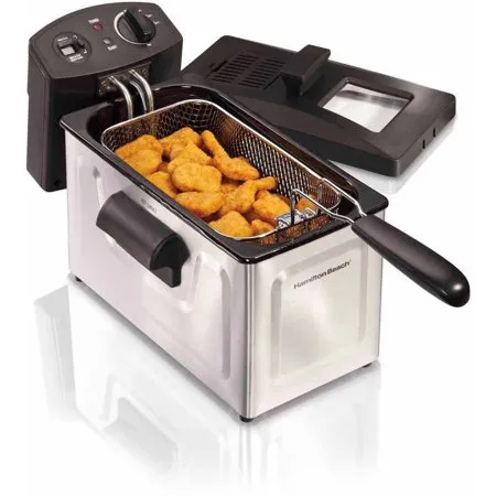 Hamilton Beach 12 Cup Oil Capacity Deep Fryer | Model# 35033