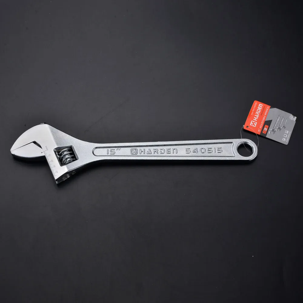 Harden Adjustable Wrench Carbon Steel