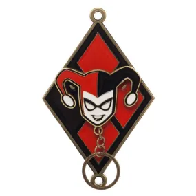 Harley Quinn Keychain and Magnetic Key Holder DC Comics Accessories - DC Comics Keychain Harley Quinn Gift