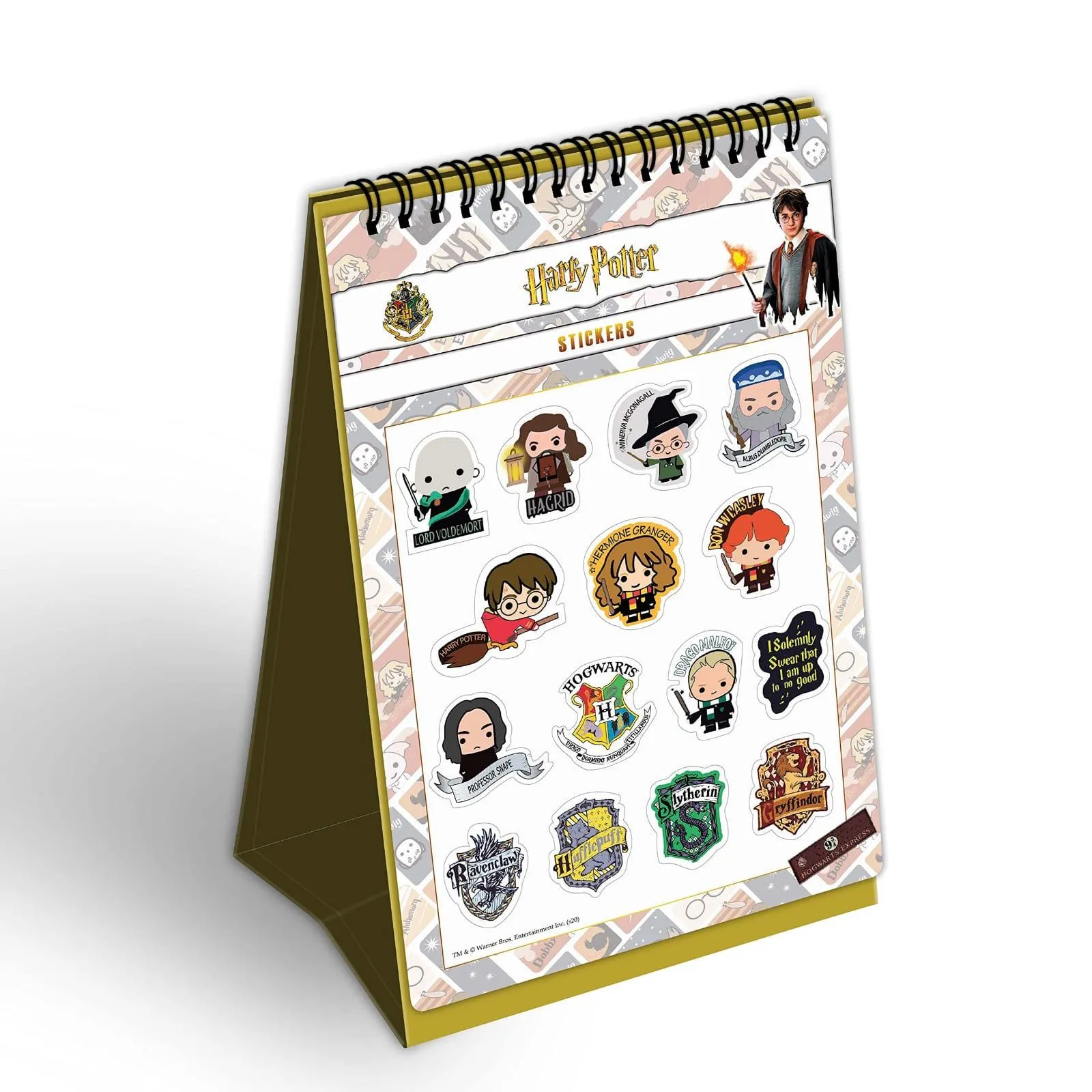 Harry Potter Desk Calendar 2024 - With Sticker Sheet