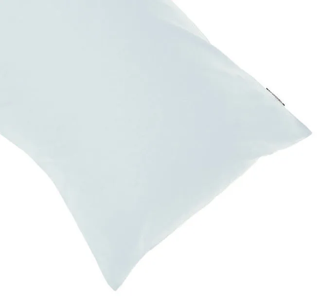 Hotel Augusta 500THC Cotton Sateen V-Shape Pillowcase Pale Blue