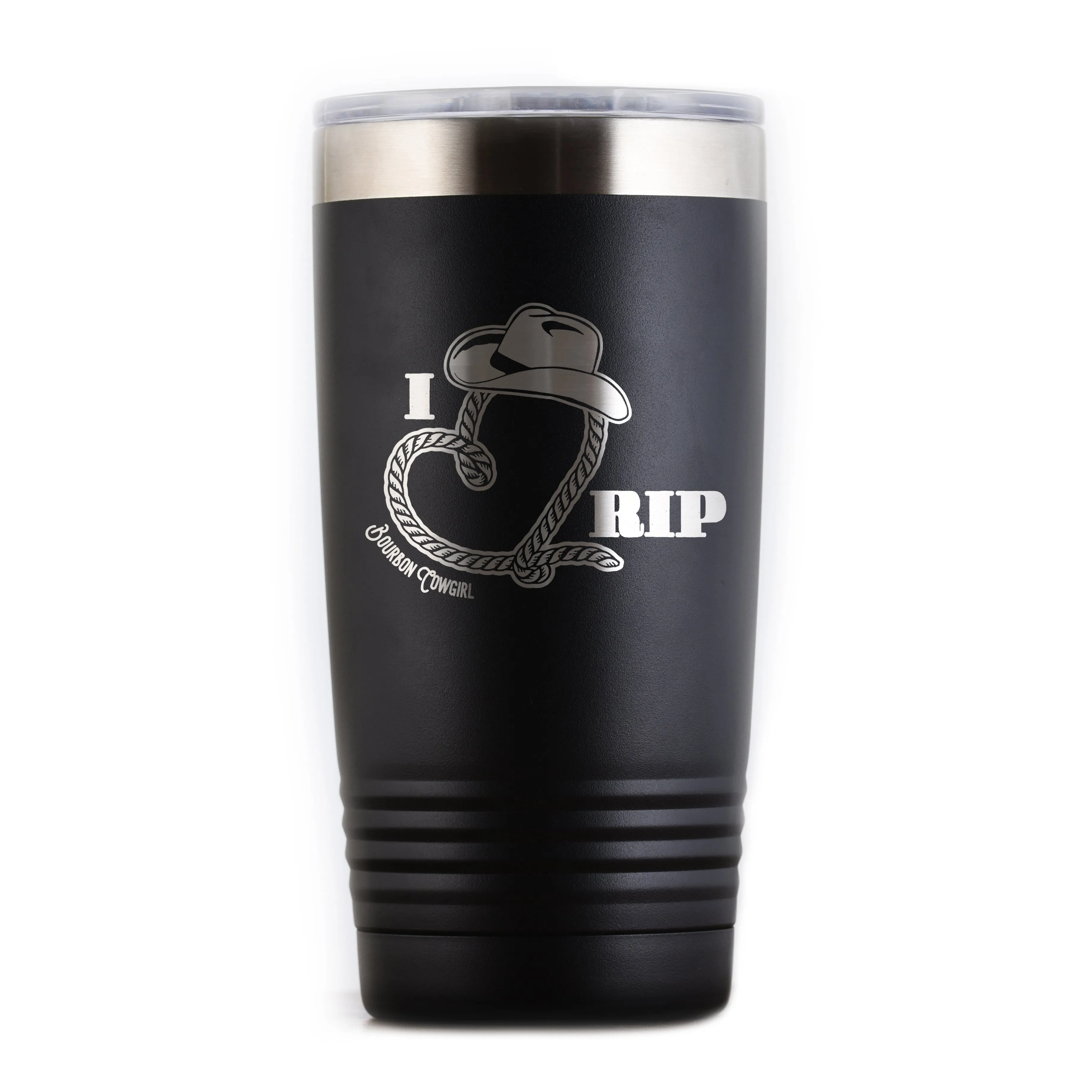 I Love Rip Travel Tumbler for Yellowstone Fans