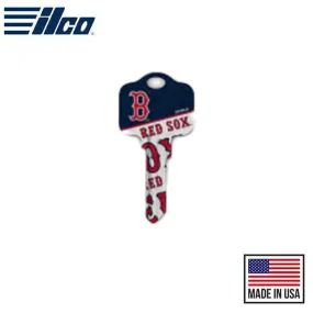 Ilco - MLB TeamKeys - Key Blank - Boston Red Sox - KW1 (5 Pack)