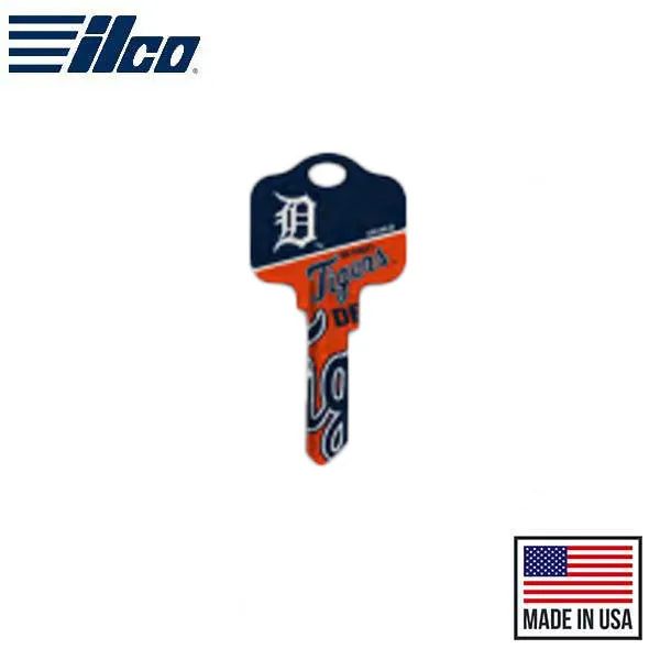 Ilco - MLB TeamKeys - Key Blank - Detroit Tigers - KW1 (5 Pack)