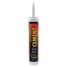 Imperial 10.3 fl. oz. Stove And Gasket Cement - Black