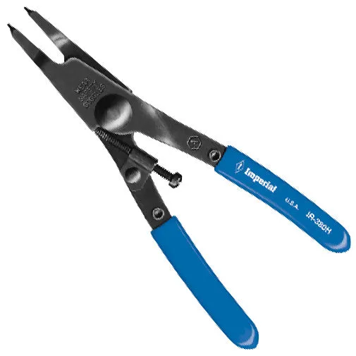 Imperial IR-380H Internal Retaining Ring (Circlip) Pliers .038" Tip Diameter (Milbar 1R)