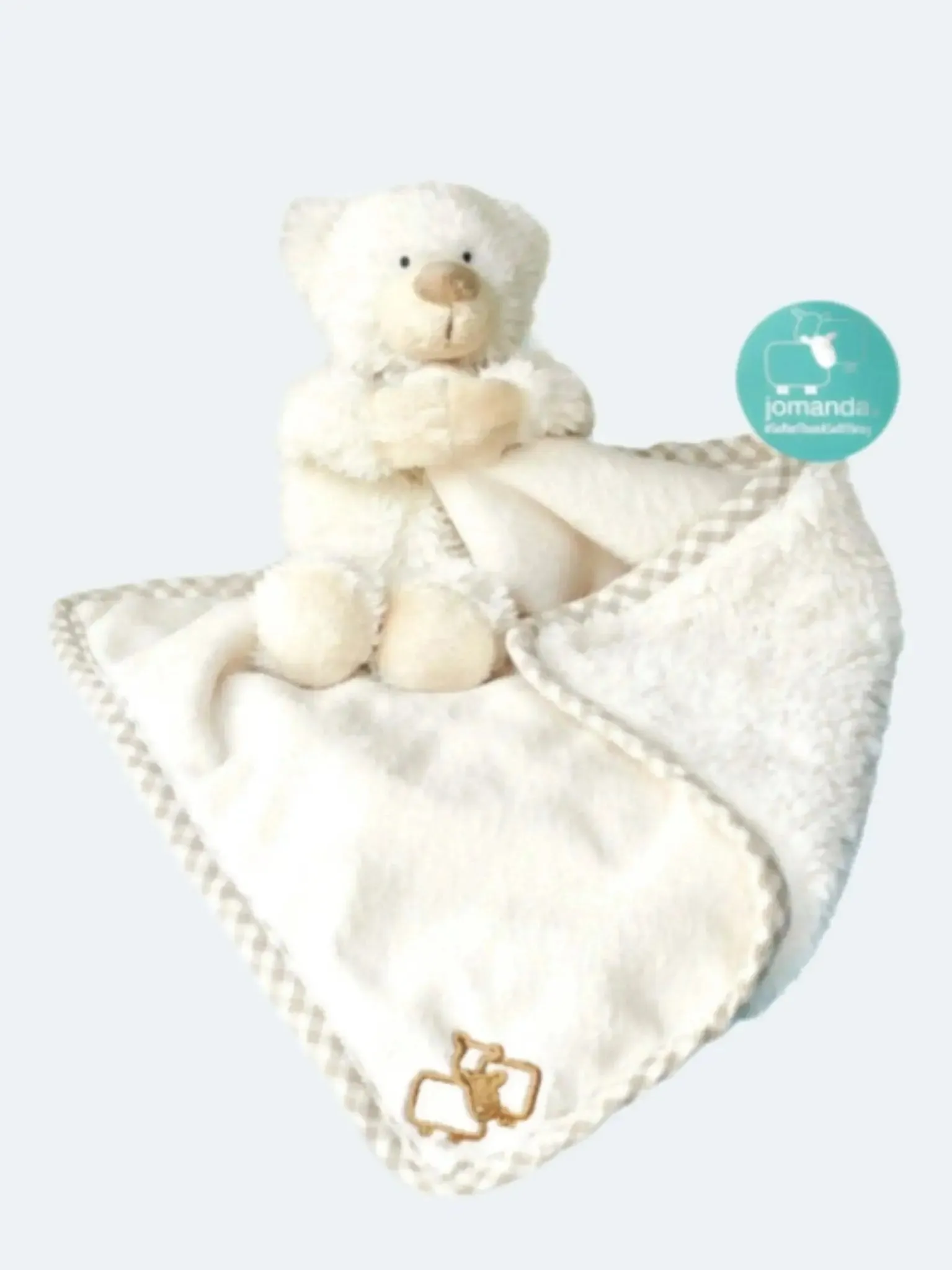 Jomanda Plush Cream Bear Comforter