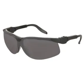 KD512AF MCR Safety Klondike KD5 Series Safety Glasses, Gray Lens, Black Frame