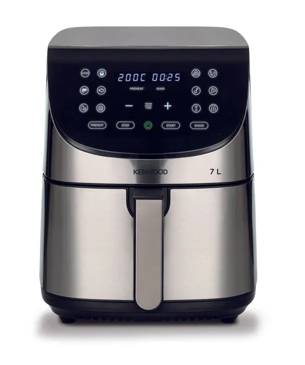 Kenwood - Air Fryer kHealthy Fry 7L S/Steel - HFM80.000SS