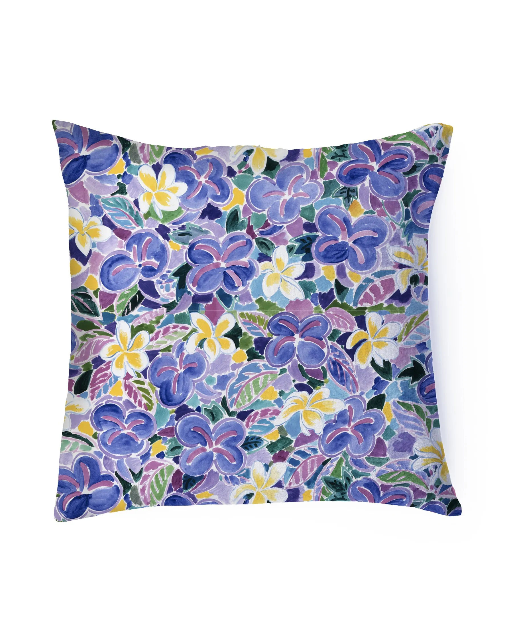 Kip & Co X Ken Done Frangipani Organic Cotton European Pillowcases