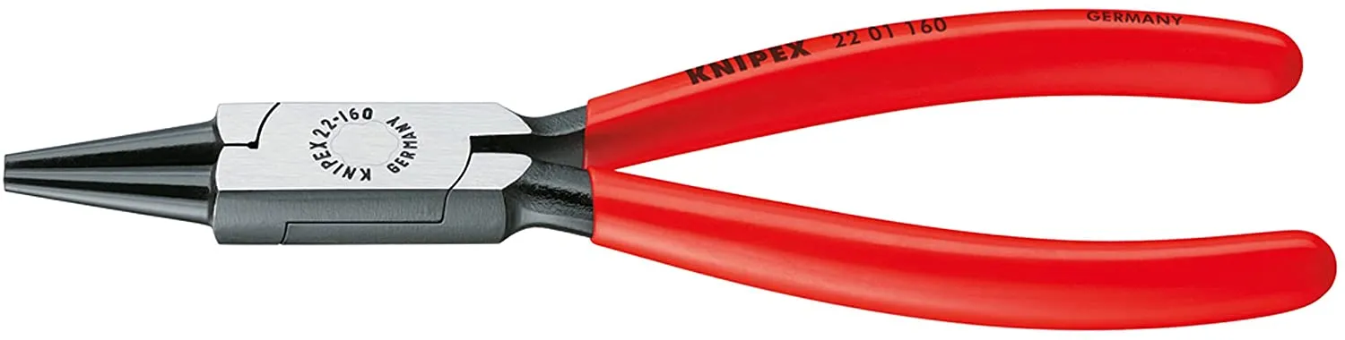 Knipex 22 01 160 Round Nose Pliers 6-1/4"