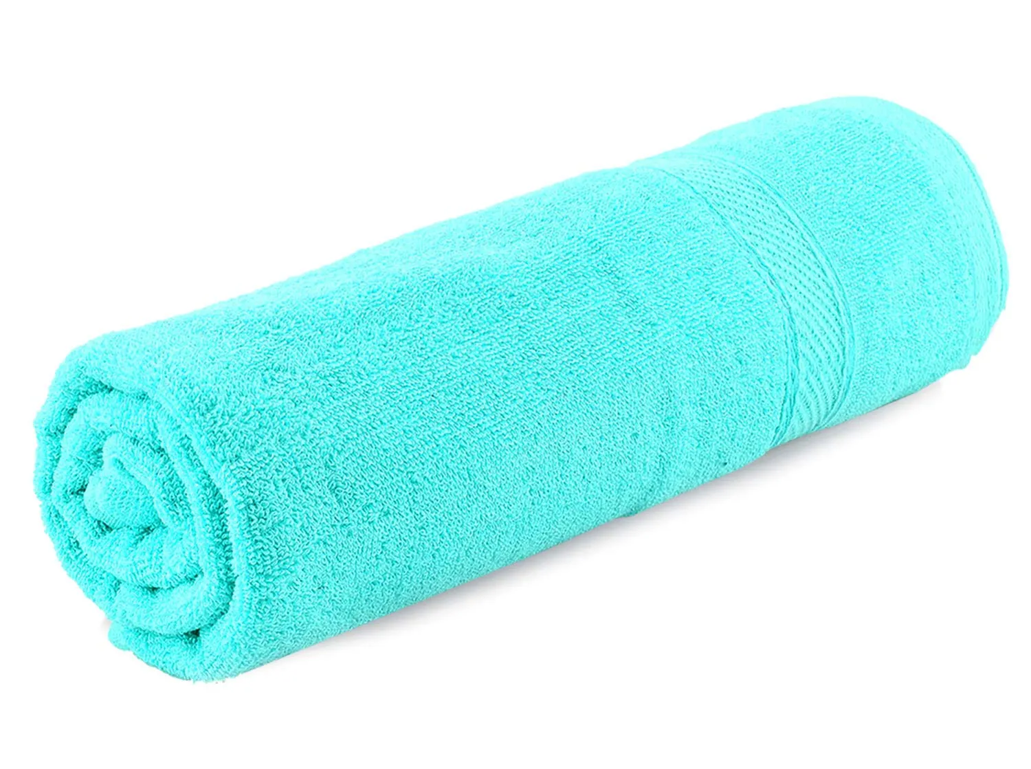 Kuber Industries Cotton Bath Towel 500 GSM (3 Pieces, Sea Green and Blue and Light Brown)