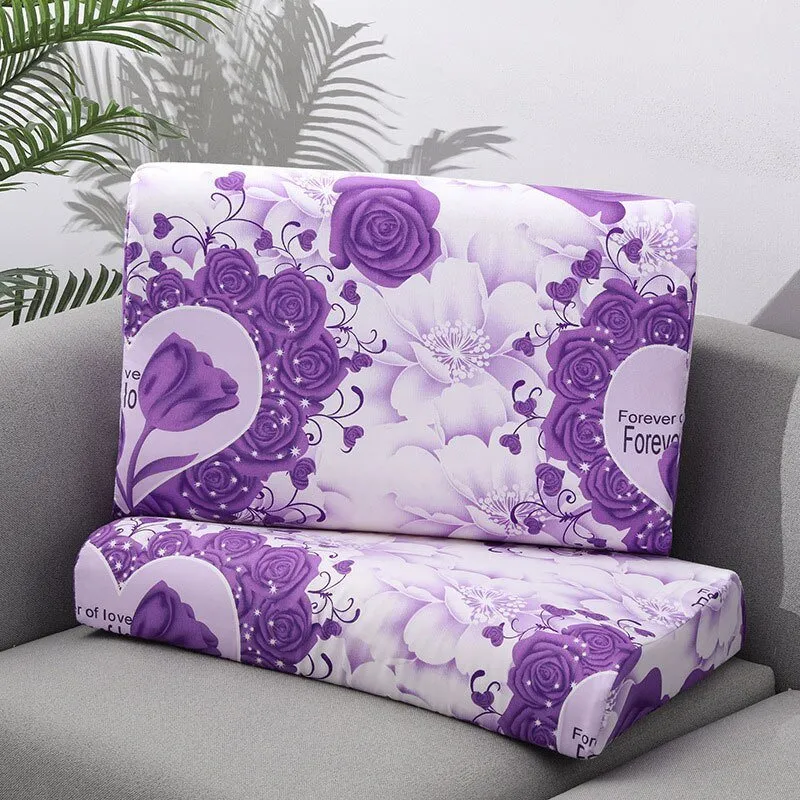 Latex Pillowcase with Nordic Print