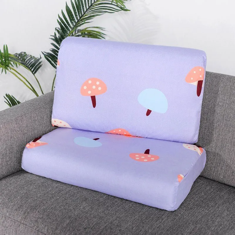 Latex Pillowcase with Nordic Print