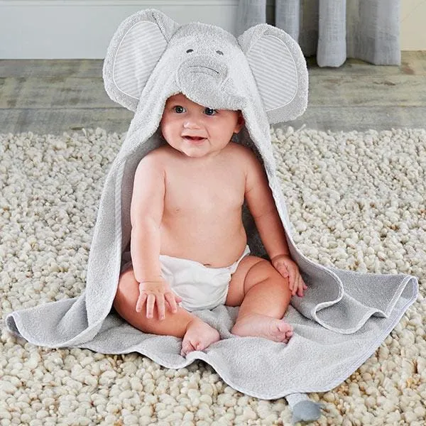 Little Peanut Elephant Hooded Spa Towel