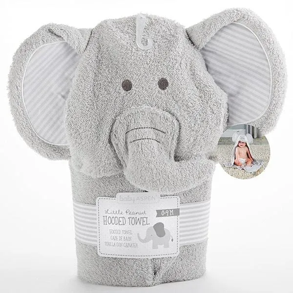 Little Peanut Elephant Hooded Spa Towel