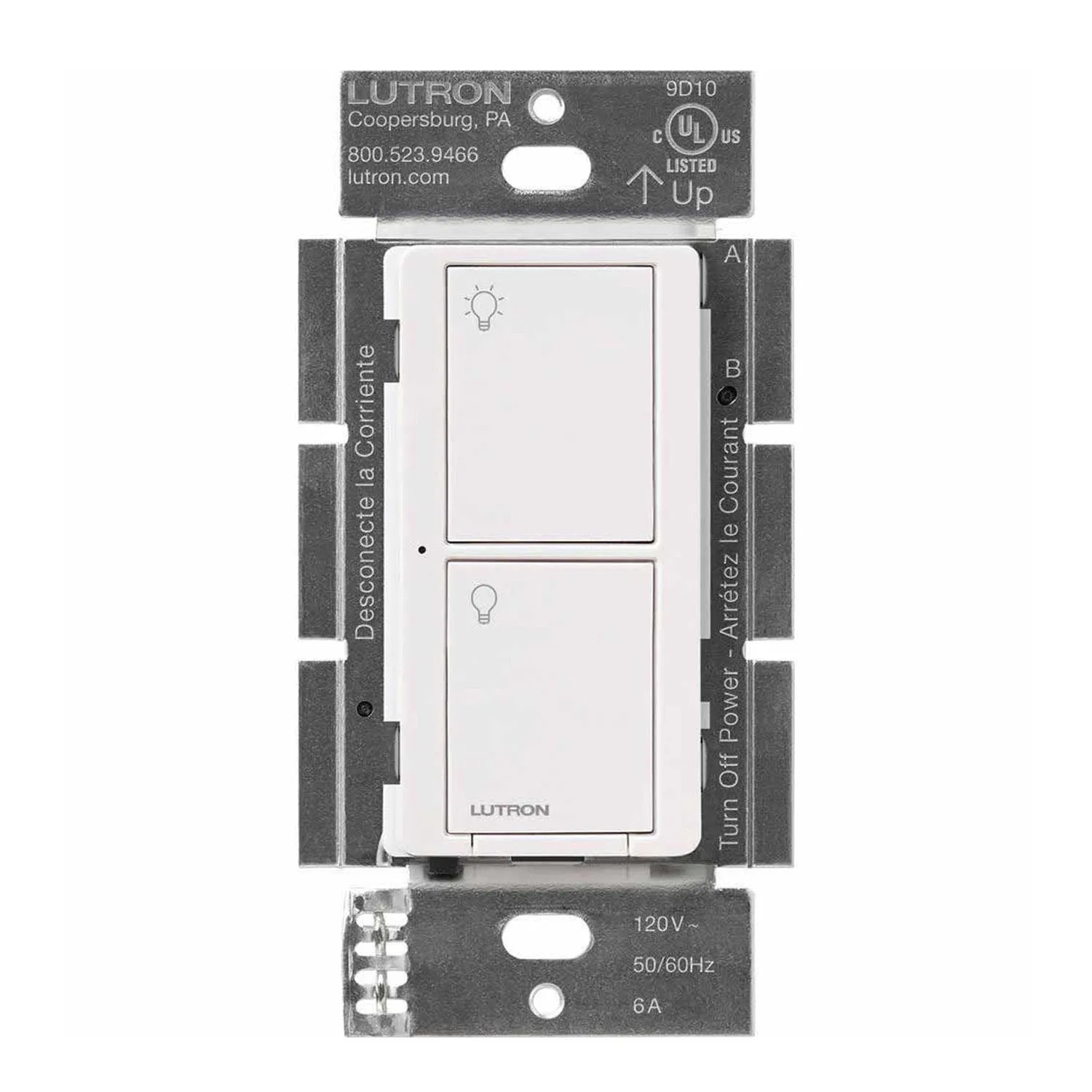 Lutron Caseta Wireless 3-Way Tap Smart Light Switch