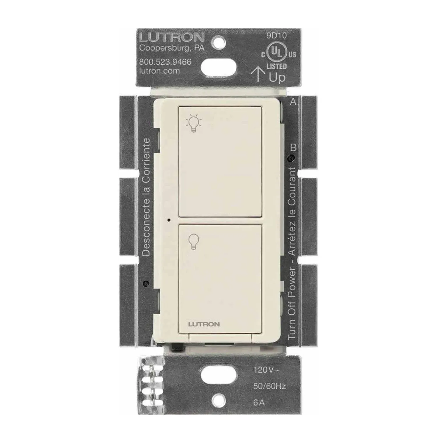 Lutron Caseta Wireless 3-Way Tap Smart Light Switch