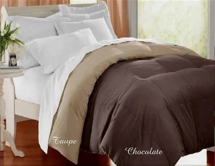 Luxury Down Alternative Reversible Comforter King Size