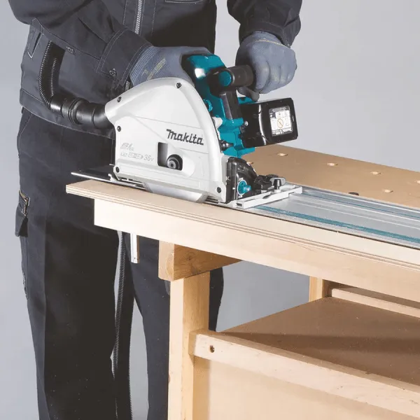 Makita DSP601Z 18V Cordless Plunge Cut Circular Saw / Track Saw (LXT-Series) [Bare]