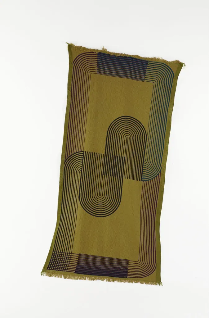 Mapoesie Dylan Beach Towel in Khaki