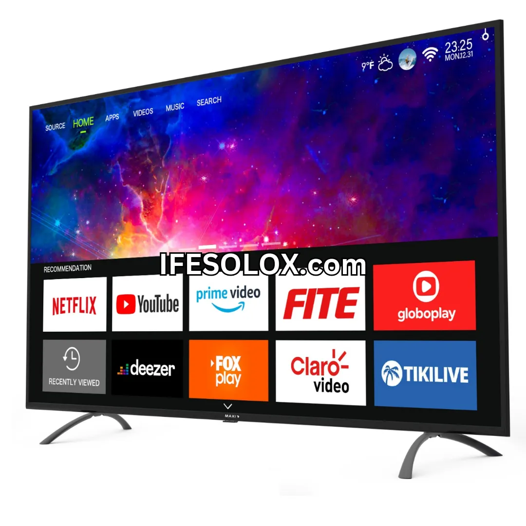 MAXI 65 Inch 65D2010S Smart 4K UHD LED TV (Built-in WiFi, Miracast)   1 Year Warranty - Brand New