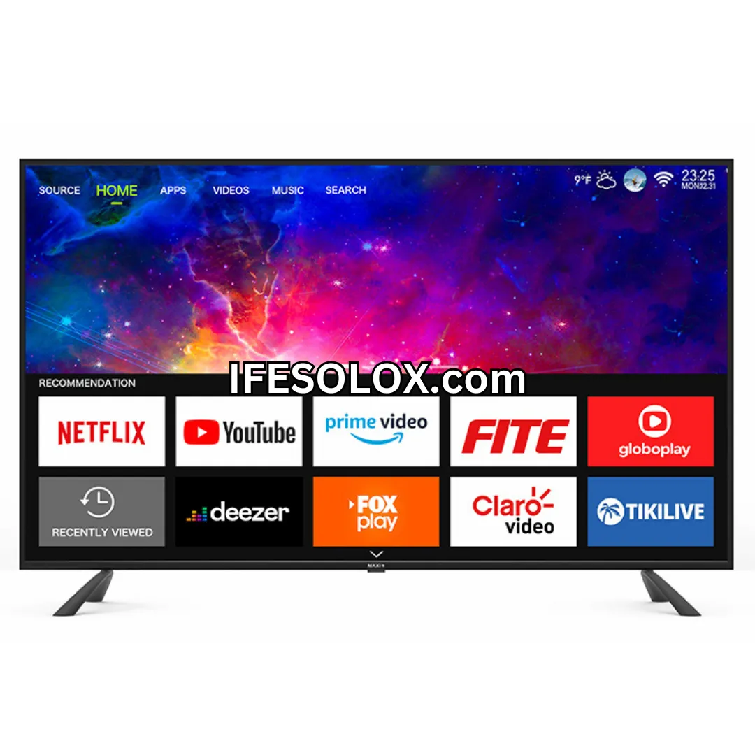 MAXI 65 Inch 65D2010S Smart 4K UHD LED TV (Built-in WiFi, Miracast)   1 Year Warranty - Brand New