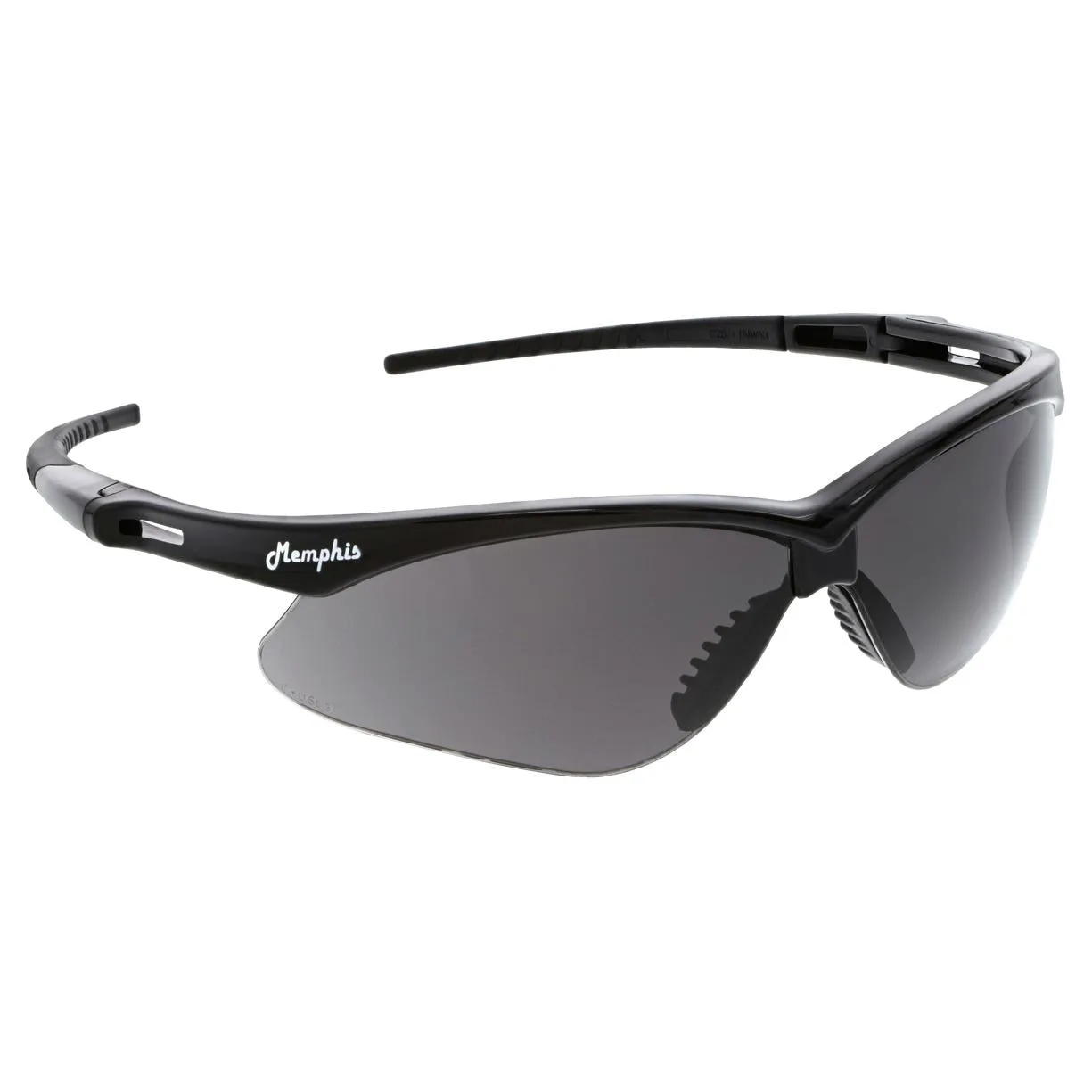 MCR Safety Memphis MP1 Safety Glasses - Black Frame - Gray Lens - MP112