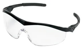 MCR Safety ST1 Black Frame, Clear Lens