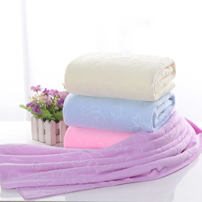 Microfiber Thickened Car Wash Cleaning Towel Beauty Salon Bath Towels