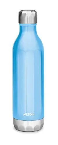 Milton Bliss 900 Thermosteel Water Bottle, 820 ml (Blue)