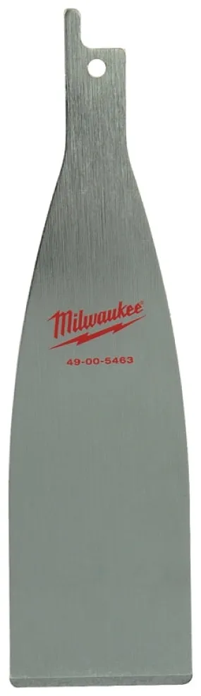 Milwaukee 49-00-5463 Scraper Blade, 5-1/2 in L, 1-1/2 in W, Steel :CD: QUANTITY: 1