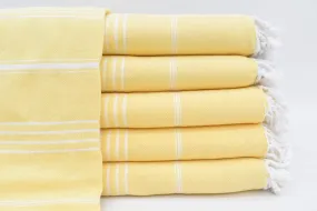 MONACO YELLOW TURKISH TOWEL