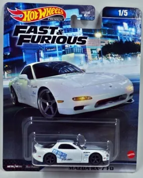 NEW Hot Wheels HKD22 Premium Fast & Furious Mazda RX-7 FD 1:64