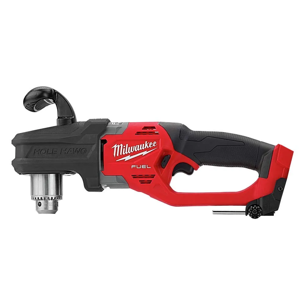 Open Box -  Milwaukee M18 FUEL GEN II 18-Volt Lithium-Ion Brushless Cordless 1/2 in. Hole Hawg Right Angle Drill (Tool-Only)