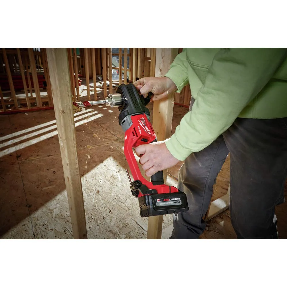 Open Box -  Milwaukee M18 FUEL GEN II 18-Volt Lithium-Ion Brushless Cordless 1/2 in. Hole Hawg Right Angle Drill (Tool-Only)