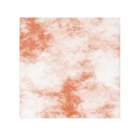 Orange Clouds Face Towel