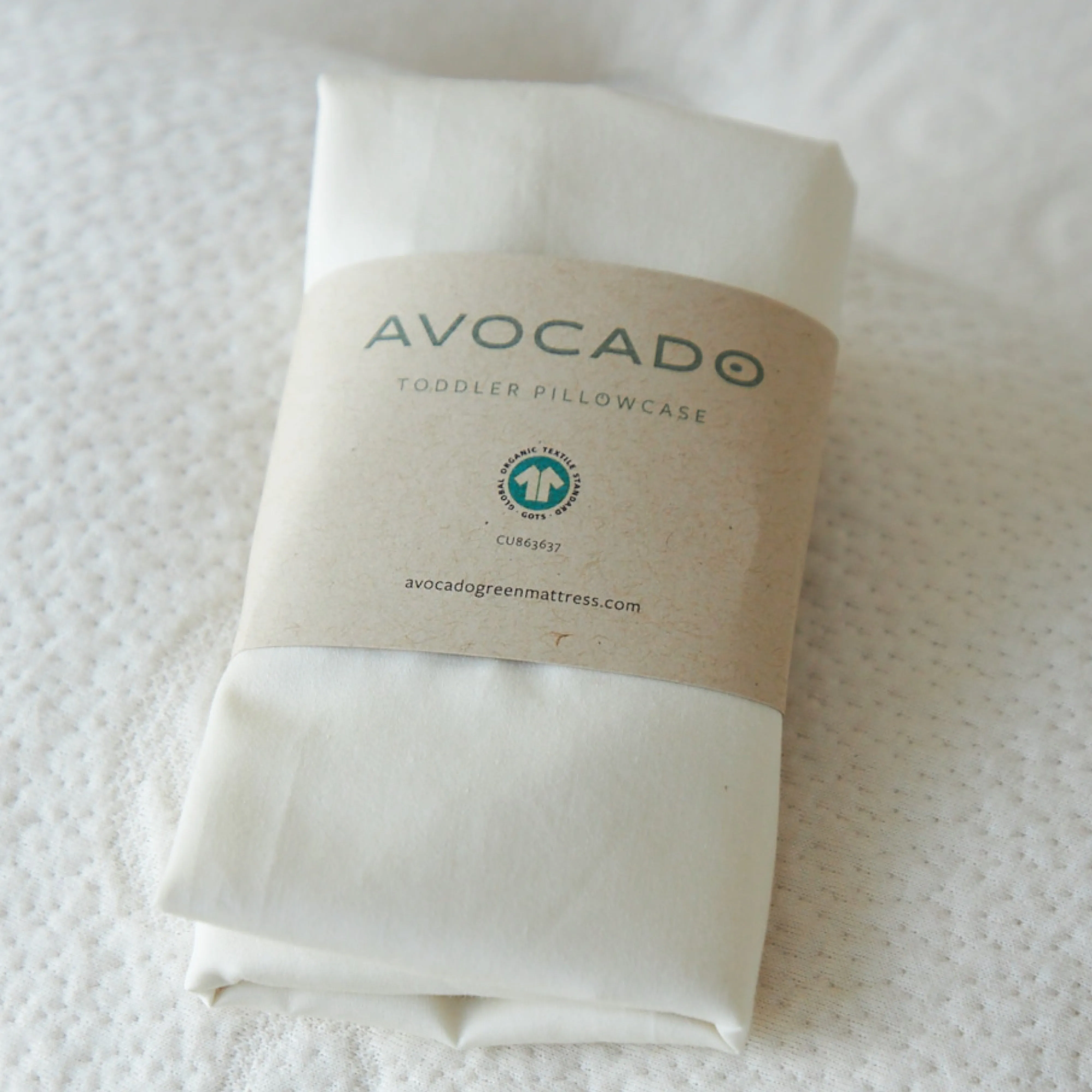 Organic Mini   Toddler Pillowcase