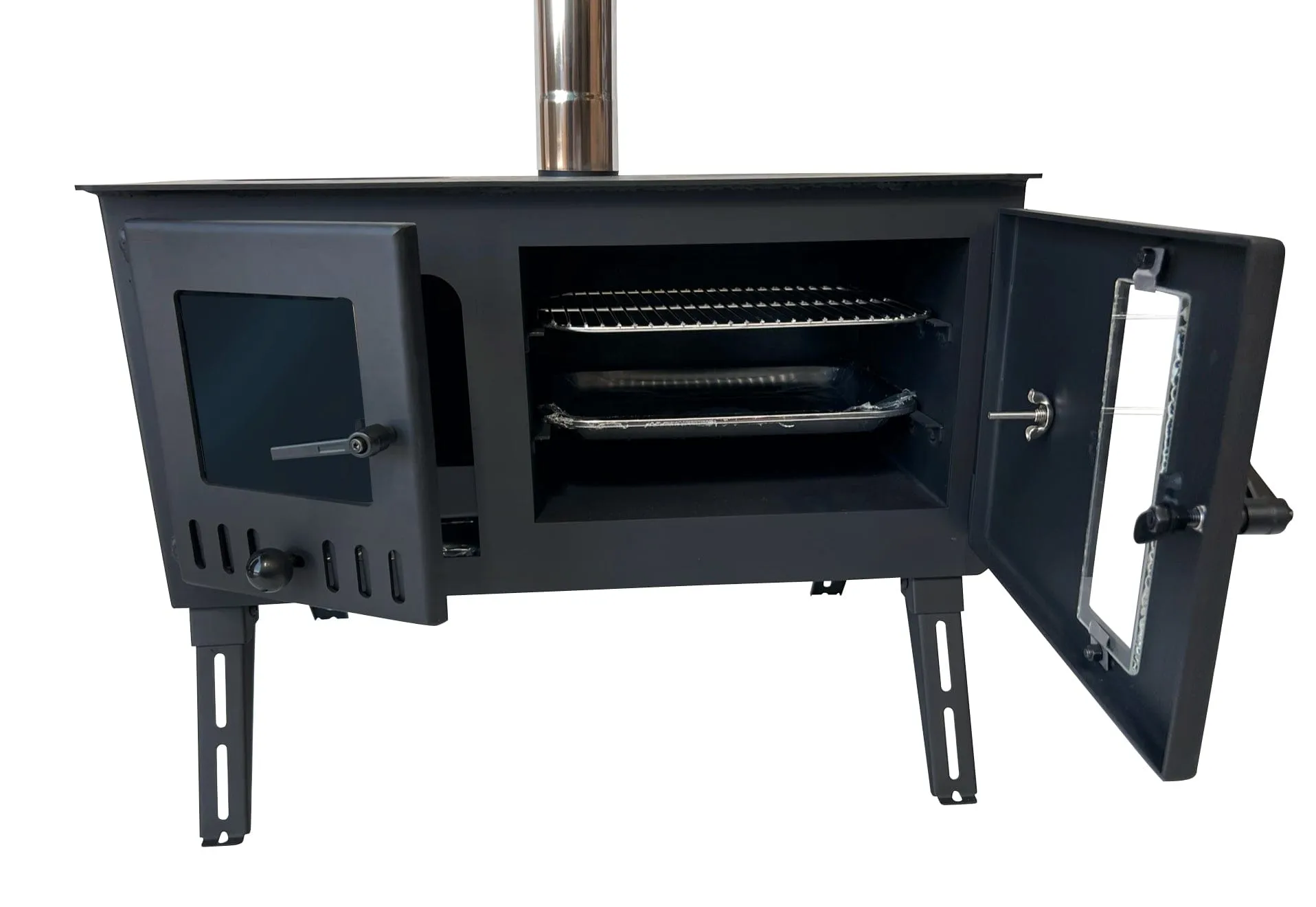 Outbacker® Firebox Range Oven Portable Tent Stove | 3.5kw 20.5kg