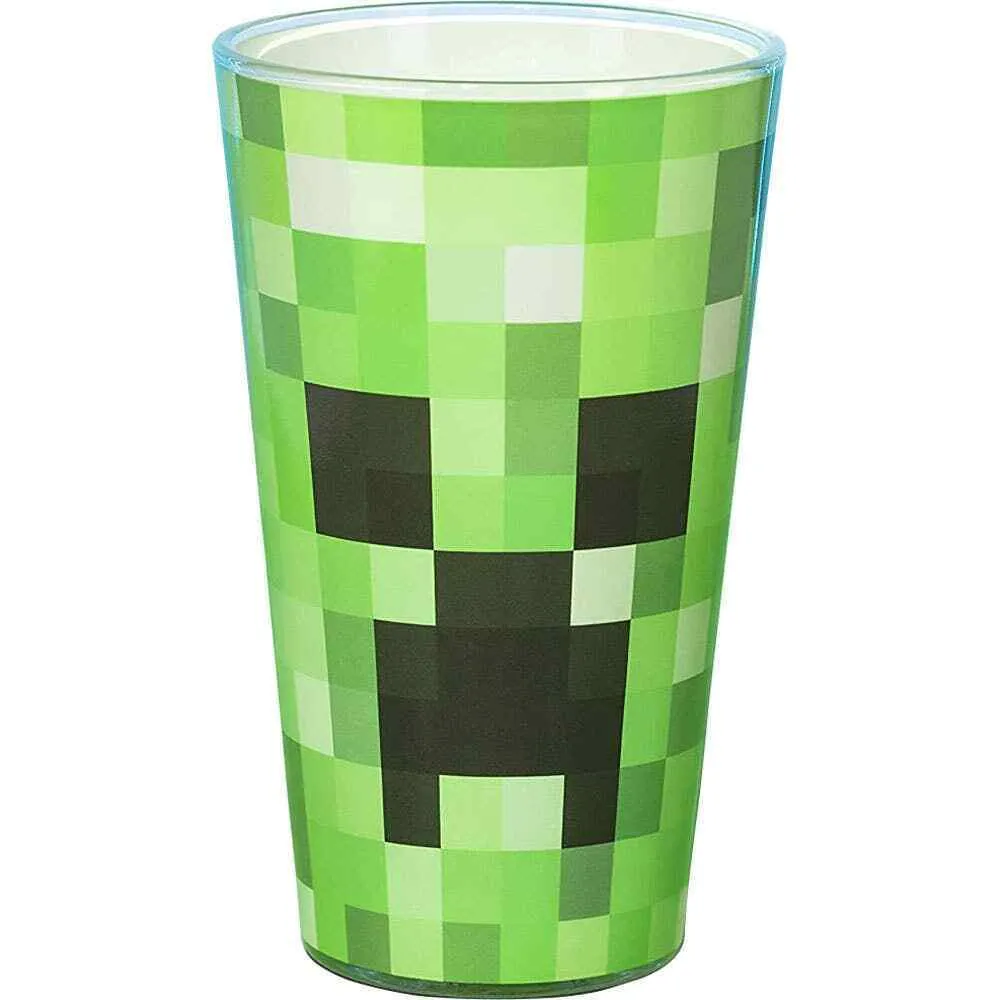 Paladone - Drinking Glass | Minecraft Creeper Glass