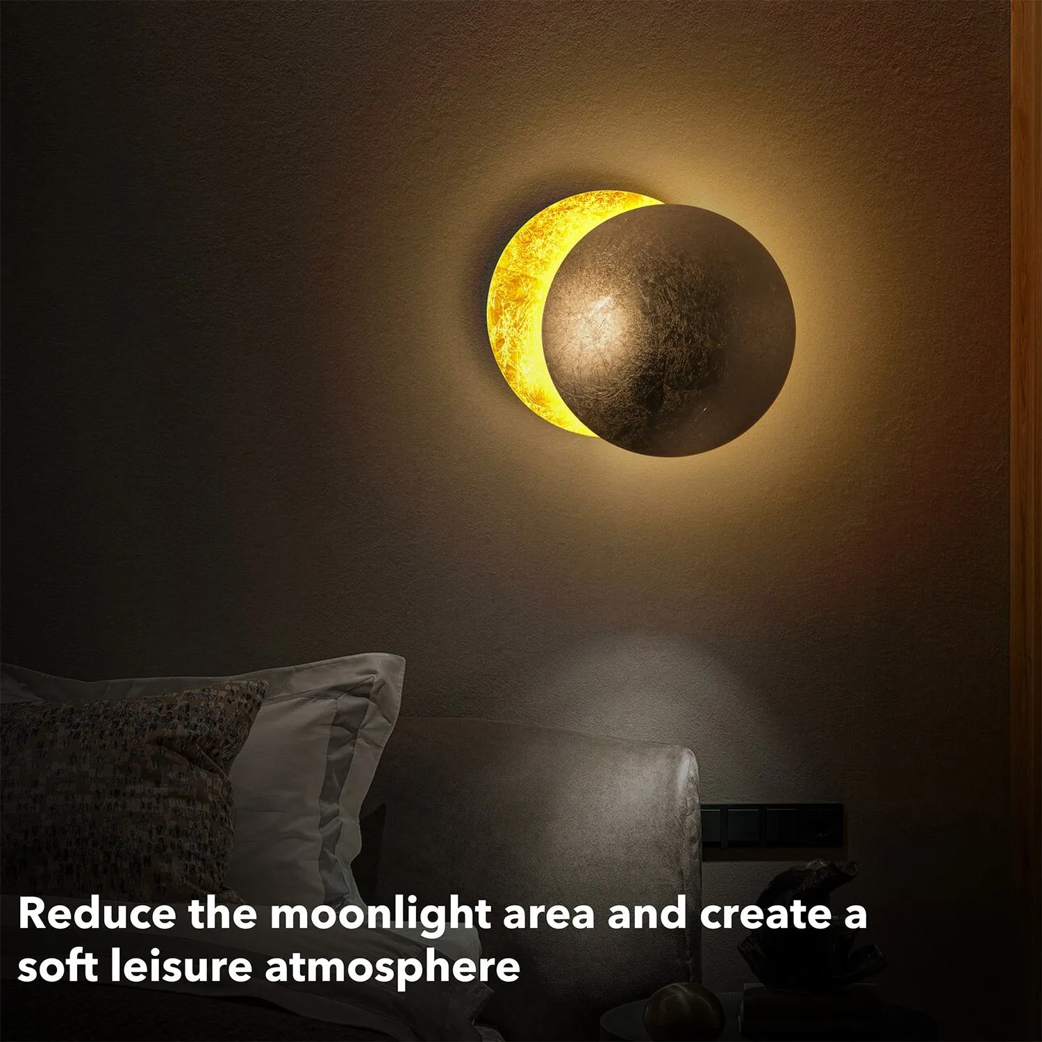 Phases of Moon Wall Light Fixture