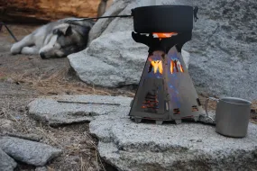 PHOENIX™ Wood-Burning Titanium Camp Stove