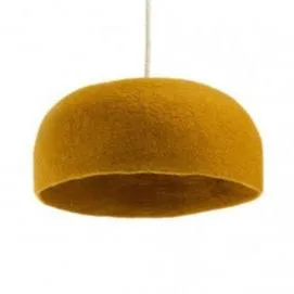 Plain Yurt Felt Lampshade