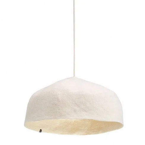 Plain Yurt Felt Lampshade