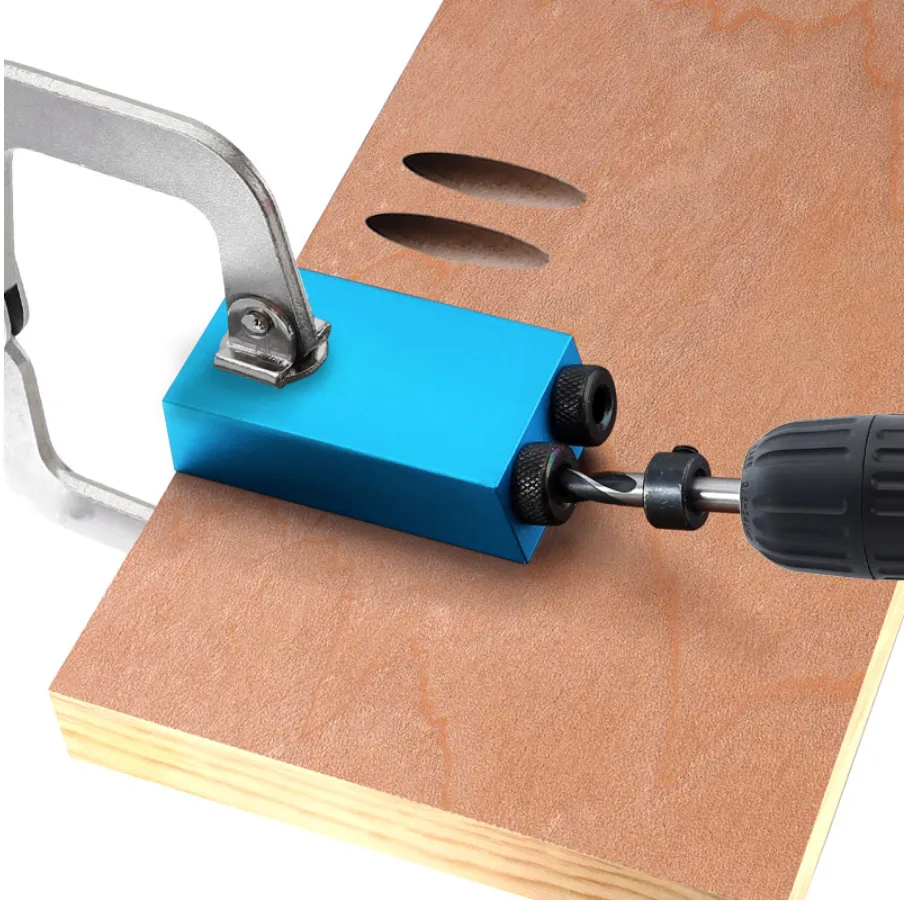 Pocket Hole Angle Drill Guide Jig