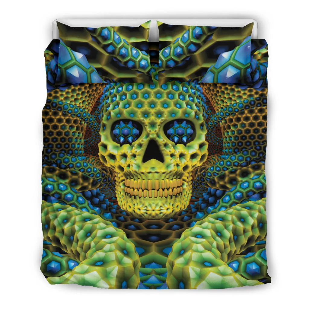 PSY SKULL JEWEL BEDDING SET | PSYPEPPER