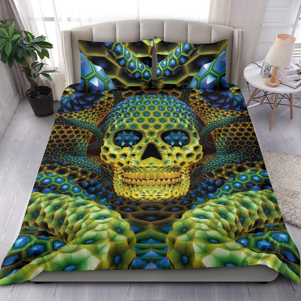 PSY SKULL JEWEL BEDDING SET | PSYPEPPER