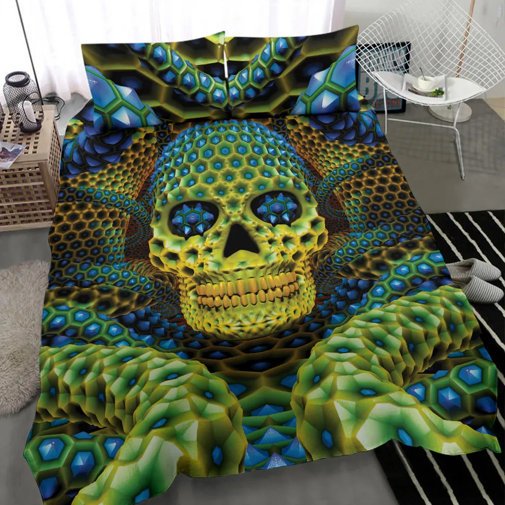 PSY SKULL JEWEL BEDDING SET | PSYPEPPER